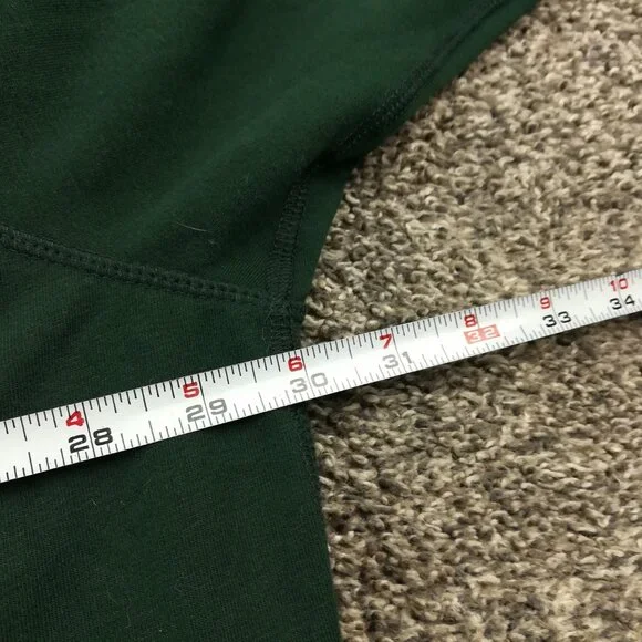 NWT LL Bean Sweatshirt Comfort Camp Crewneck Raglan Green Mens 3XL $70